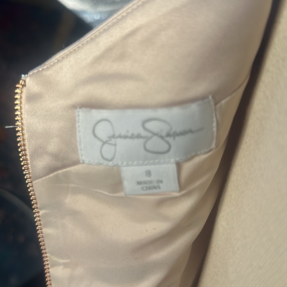 Shiny cream dress by jessica Simpson Size 8 - Picture 8 of 8